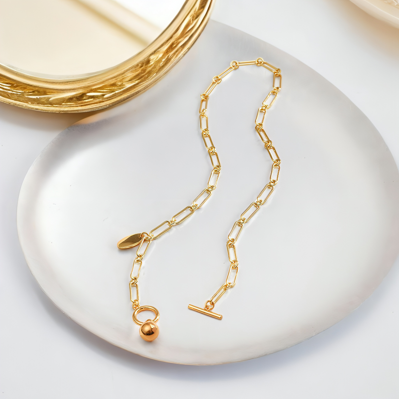 Cindy Pink Collar Necklace