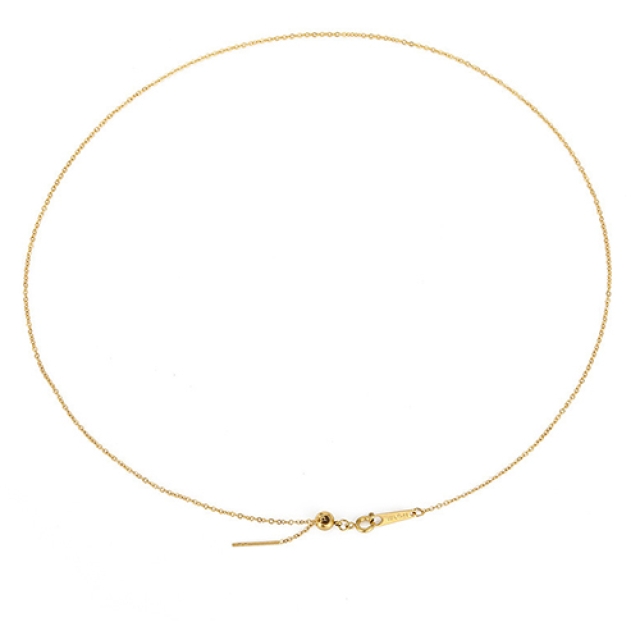 Small Initial Necklace