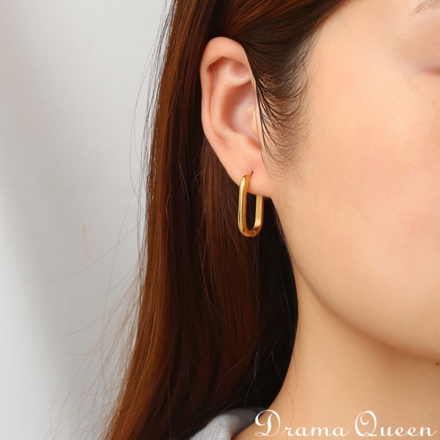 Classic Hoops 1.5x2cm