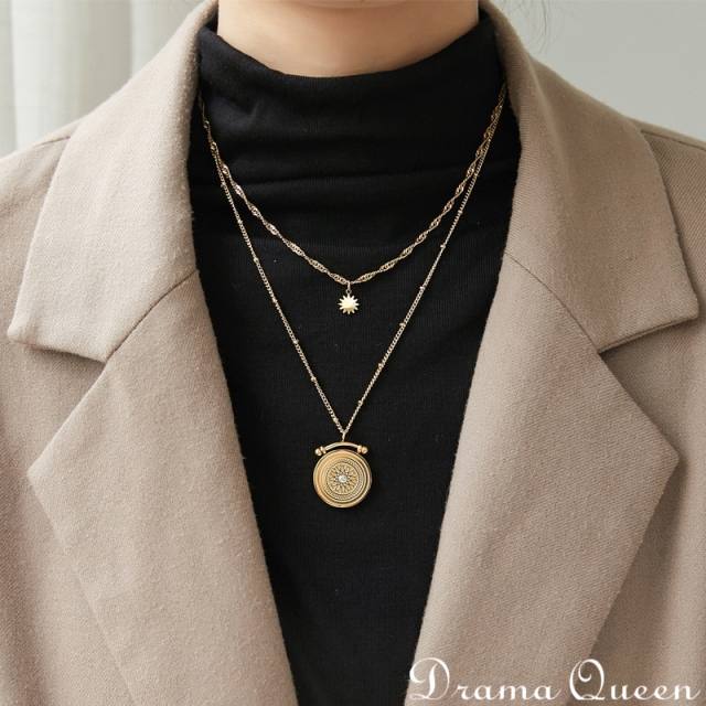 Demure Necklace 2in1