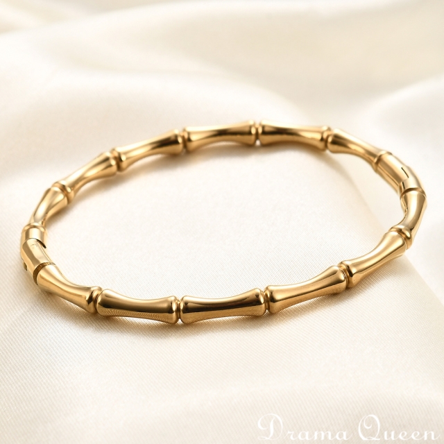 Bamboo Bangle Gold 