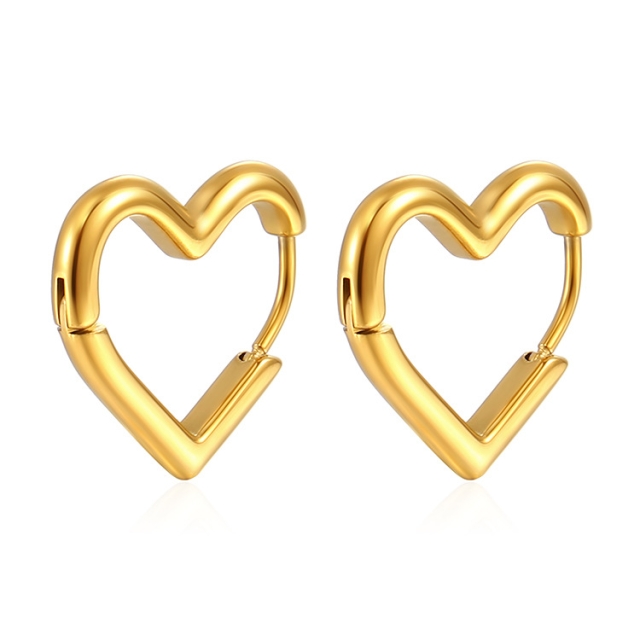 Classic Hoops Hearts 1.7 x1.7cm