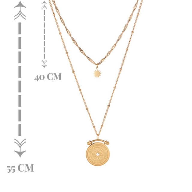 Demure Necklace 2in1