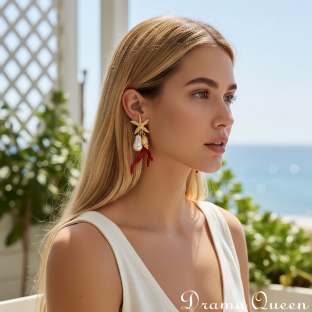 Tropical Star Earrings 